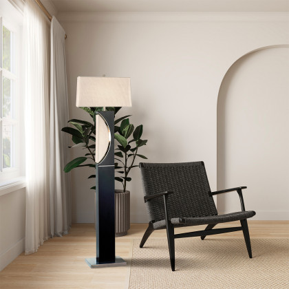 Nova Of CA - Half Moon Floor Lamp