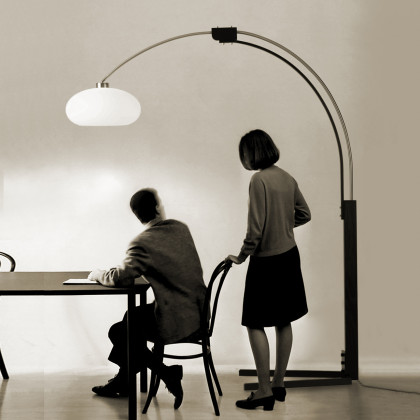 Nova Of CA - Morelli Arc Floor Lamp