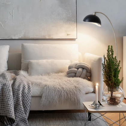Nova Of CA - Luna Bella Chairside Arc Floor Lamp
