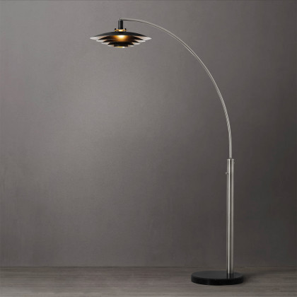 Nova Of CA - Rancho Mirage 1 Light Arc Floor Lamp