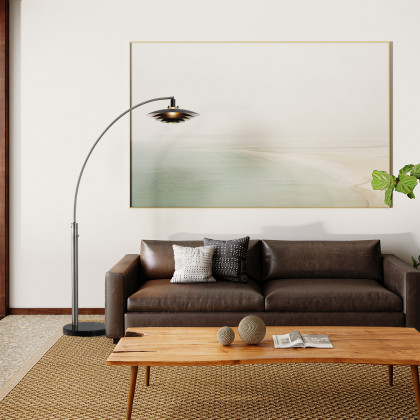 Nova Of CA - Rancho Mirage 1 Light Arc Floor Lamp