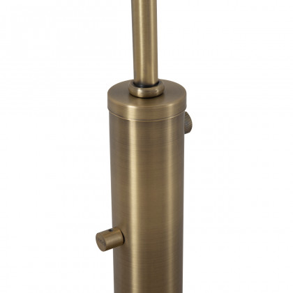 Nova Of CA Rancho Mirage 1 Light Arc Floor Lamp - Weathered Brass