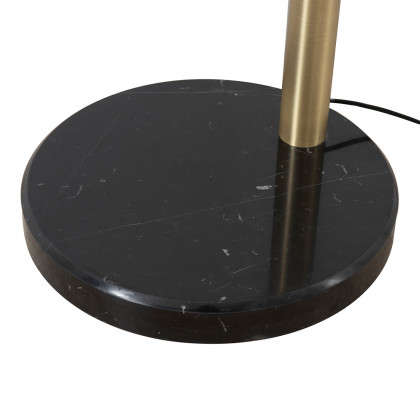 Nova Of CA Rancho Mirage 1 Light Arc Floor Lamp - Weathered Brass