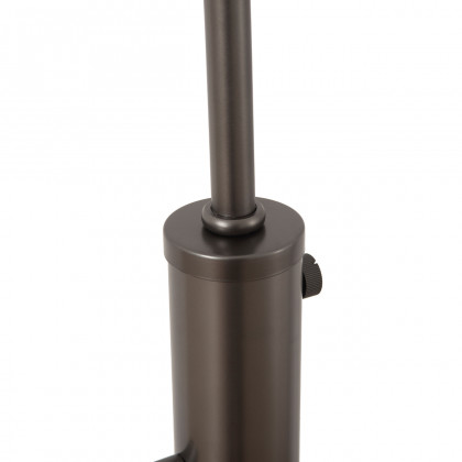 Nova Of CA - Palm Springs 1 Light Arc Floor Lamp Gunmetal