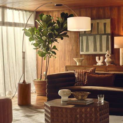 Nova Of CA - Tambo Arc Floor Lamp