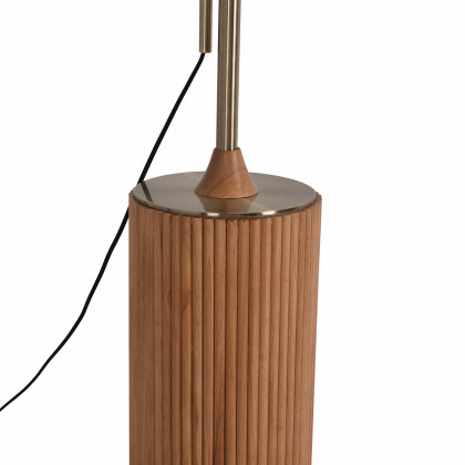 Nova Of CA Tambo Arc Floor Lamp - Natural Ash