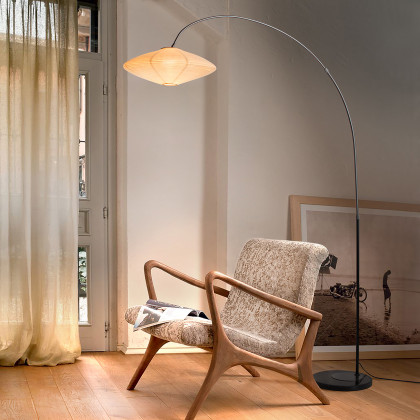 Nova Of CA - Roswell 1 Light Arc Floor Lamp