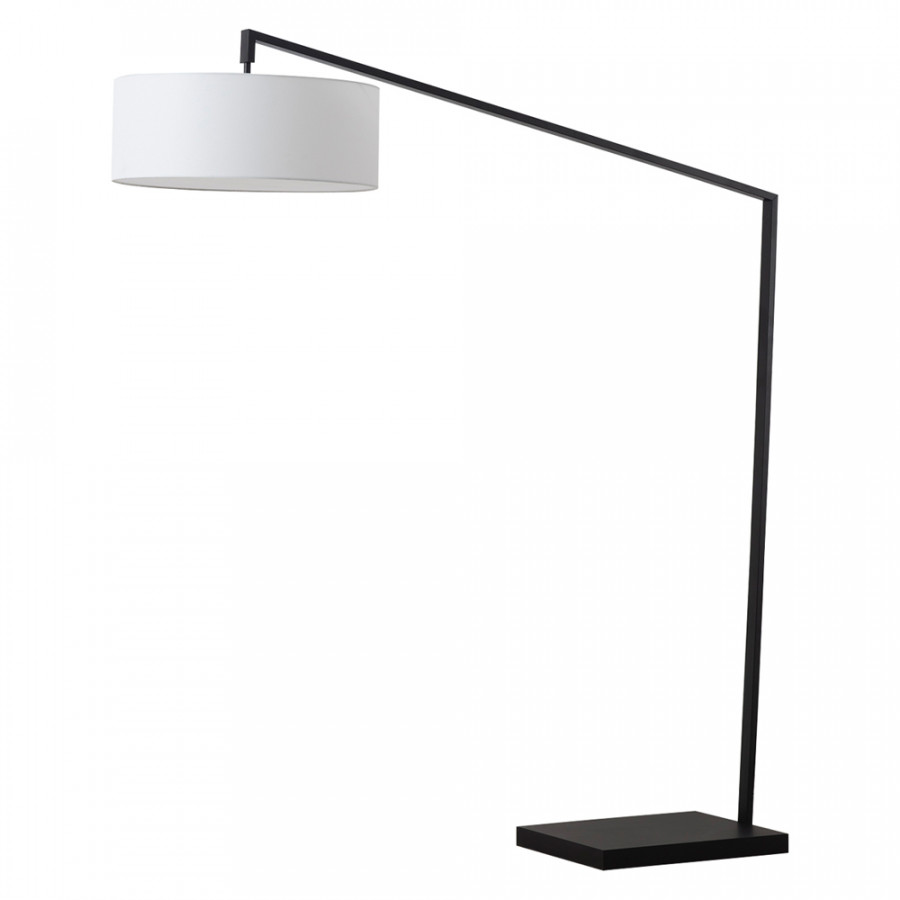 Nova Of CA - Stretch Arc Floor Lamp Matte Black 87" Height