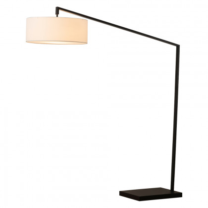 Nova Of CA - Stretch Arc Floor Lamp Matte Black 87" Height