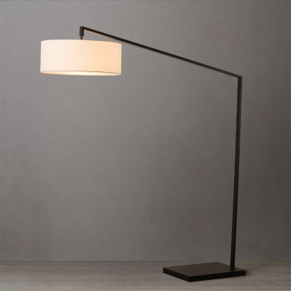 Nova Of CA - Stretch Arc Floor Lamp Matte Black 87" Height