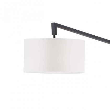Nova Of CA - Stretch Chairside Arc Floor Lamp Matte Black 75" Height