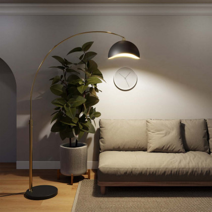 Nova Of CA - Luna Bella Arc Floor Lamp