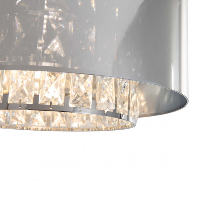 Nova Of CA - Marilyn 1 Light Arc Floor Lamp Chrome