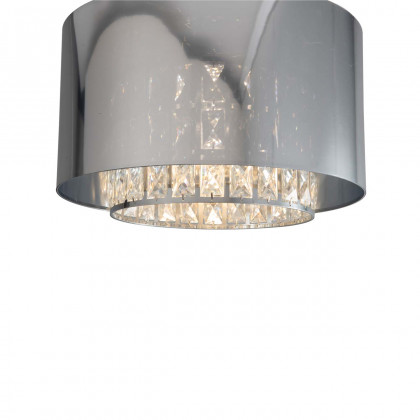 Nova Of CA - Marilyn 1 Light Arc Floor Lamp Chrome
