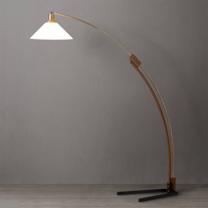 Nova Of CA - Melmar Arc Floor Lamp