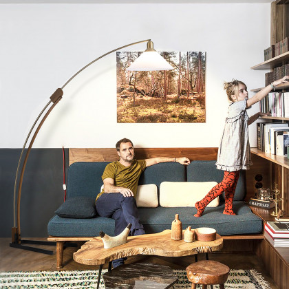 Nova Of CA - Melmar Arc Floor Lamp