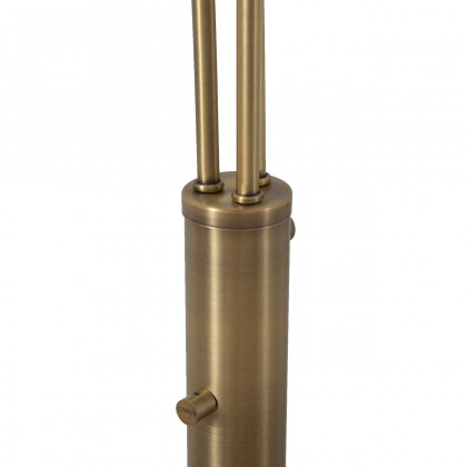 Nova Of CA Rancho Mirage 3 Light Arc Floor Lamp - Weathered Brass