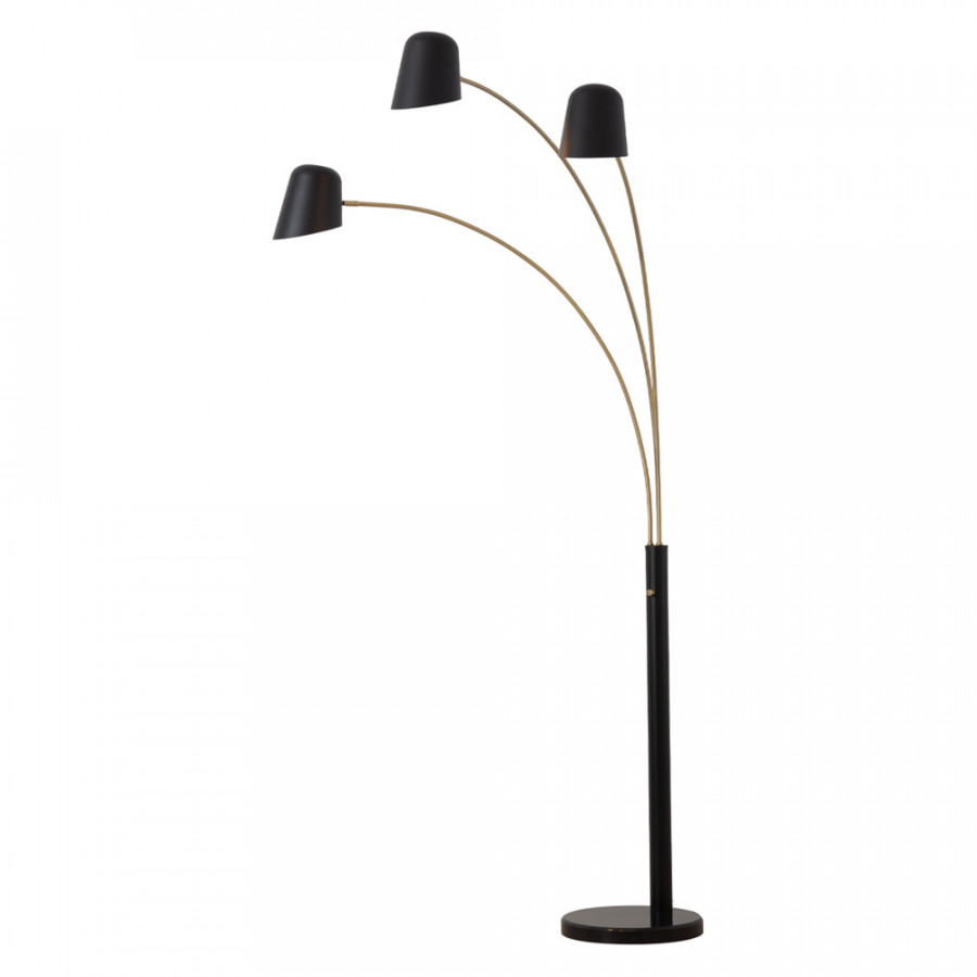 Nova Of CA - Culver 3 Light Arc Floor Lamp