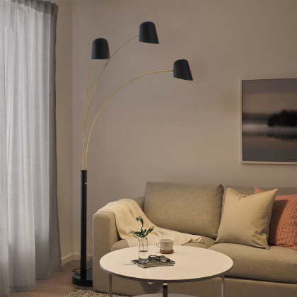 Nova Of CA - Culver 3 Light Arc Floor Lamp