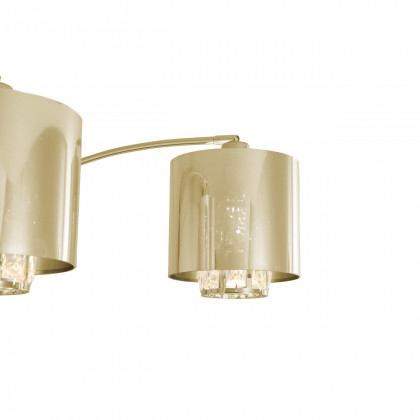 Nova Of CA Marilyn 3 Light Arc Floor Lamp - Weathered Brass