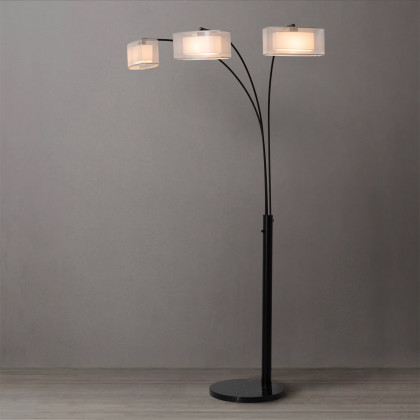 Nova Of CA - Amarillo 3 Light Arc Floor Lamp