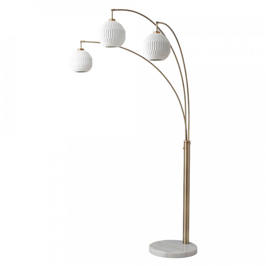 Nova Of CA - Moraga 3 Light Arc Floor Lamp