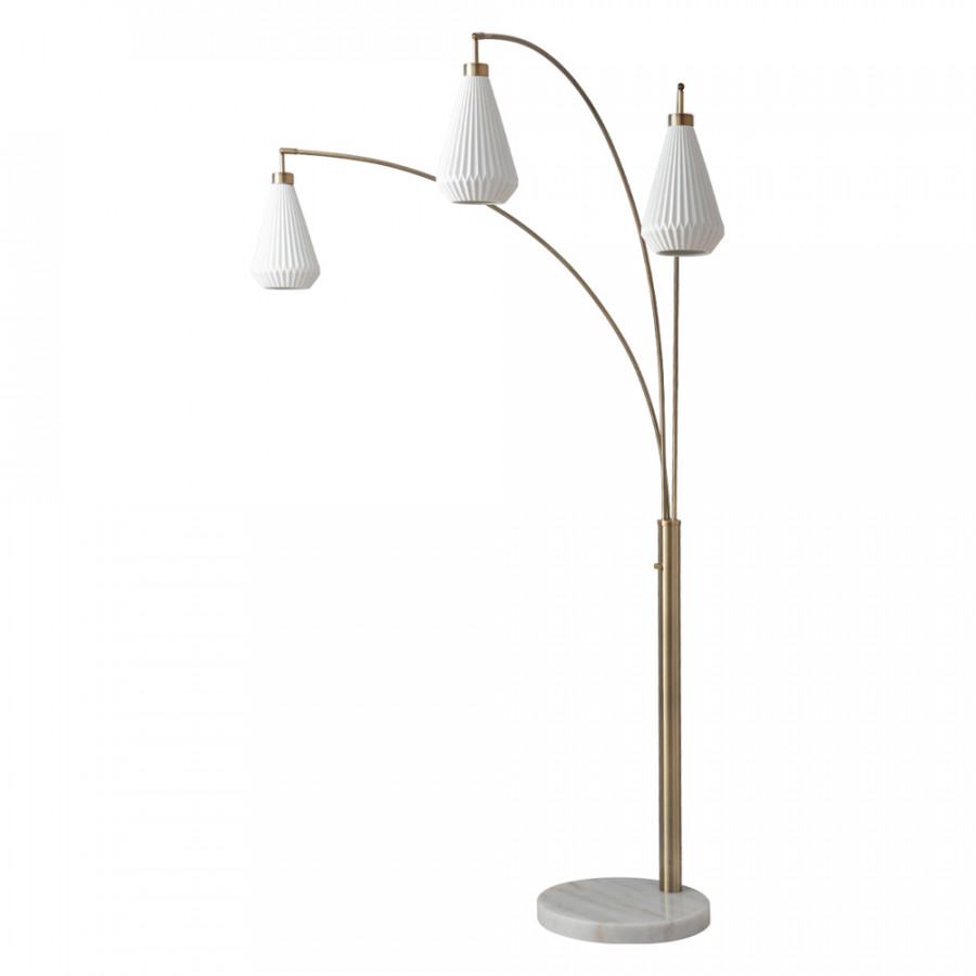 Nova Of CA - Concord 3 Light Arc Floor Lamp