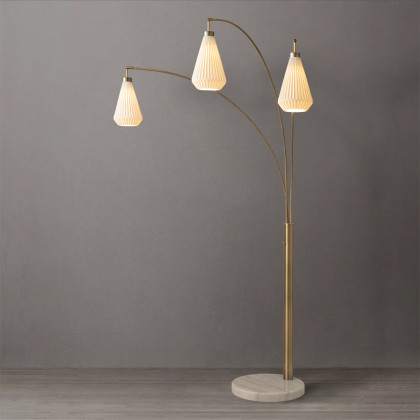 Nova Of CA - Concord 3 Light Arc Floor Lamp