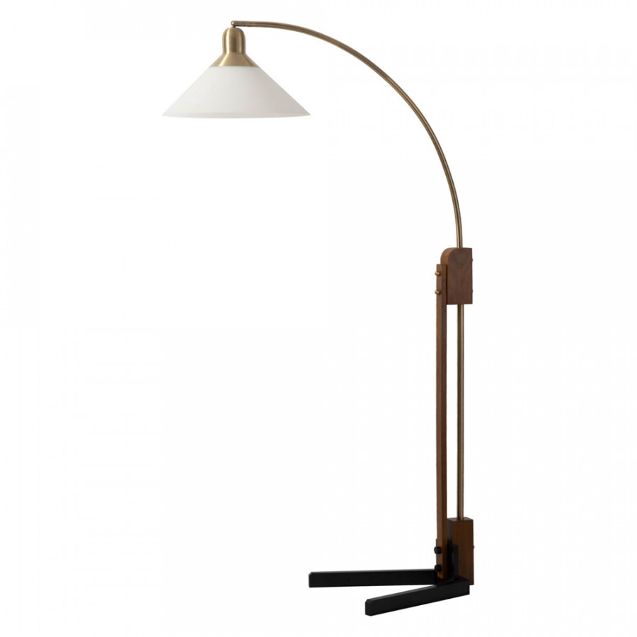 Nova Of CA - Melmar Chairside Arc Floor Lamp