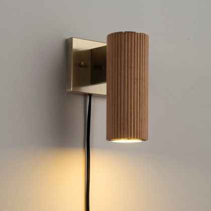 Nova Of CA Tambo Wall Sconce - Natural Ash