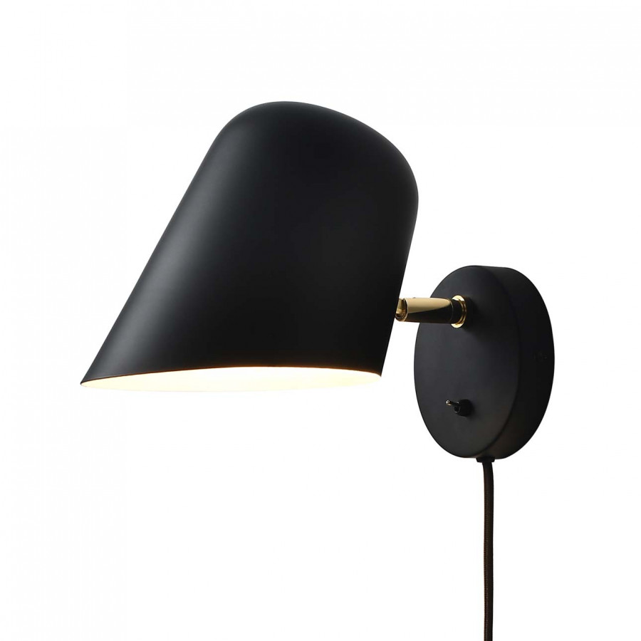 Nova Of CA Culver Wall Sconce - Matte Black