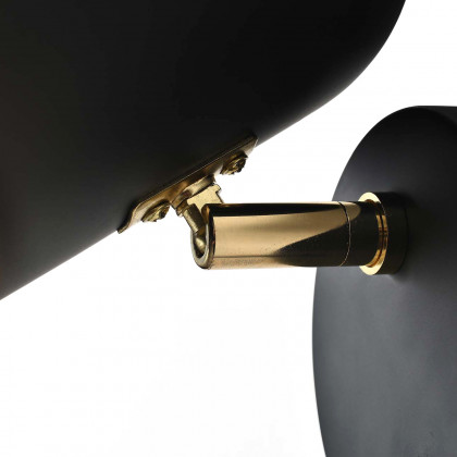 Nova Of CA Culver Wall Sconce - Matte Black