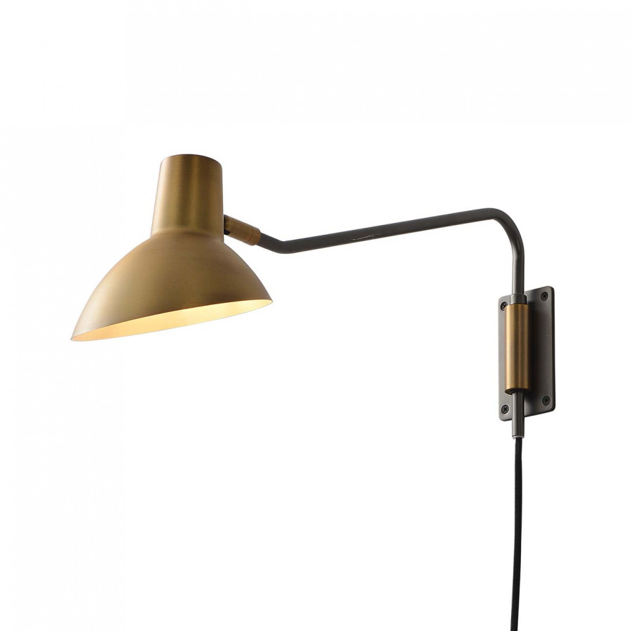 Nova Of CA - Swing Wall Light Brushed Brass