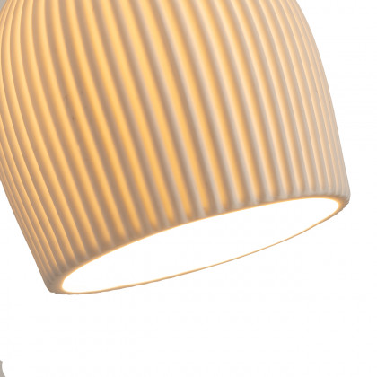 Nova Of CA Petaluma Bone Porcelain Wall Sconce - Matte Black