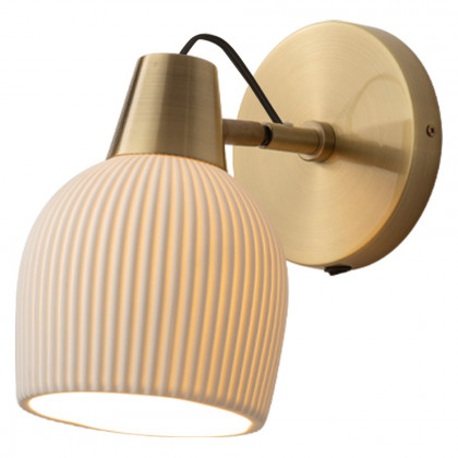 Nova Of CA - Petaluma Bone Porcelain Wall Sconce