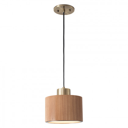 Nova Of CA Tambo Pendant Light - Natural Ash 10" Diameter