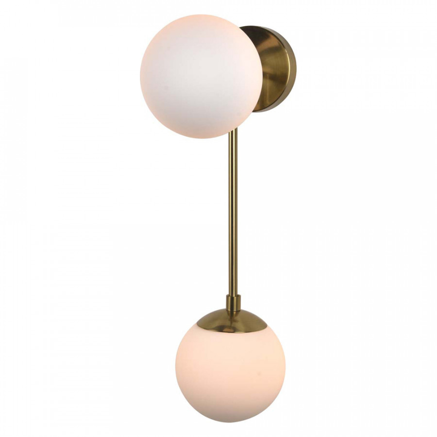 Nova Of CA - Duo Modern Contemporary Wall Sconce Brushed Brass