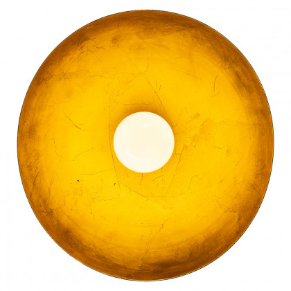 Nova Of CA - Luna Bella Flush Mount Ceiling Light Brass/Matte Black/Gold Leaf
