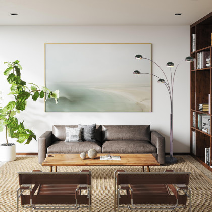 Nova Of CA - Mushroom 5 Light Arc Floor Lamp