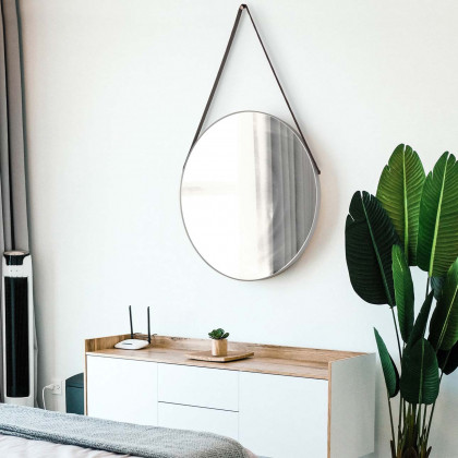 Nova Of CA - Aurora Round Backlit LED Wall Mirror