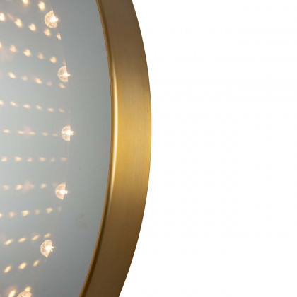 Nova Of CA - Carnival Round LED Infinity Wall Mirror
