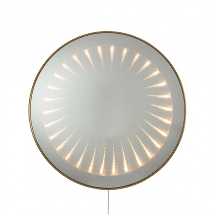 Nova Of CA - Interlace Backlit LED Wall Mirror