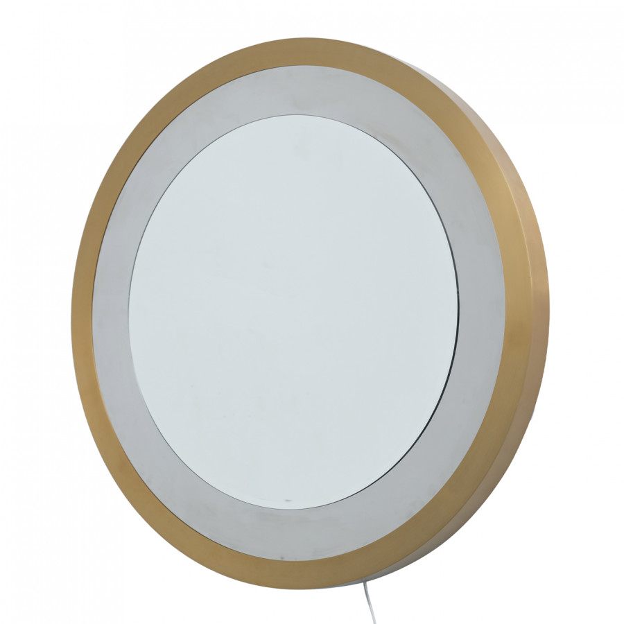 Nova Of CA - Starfall Vanishing Infinity LED Round Wall Mirror