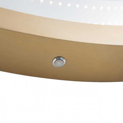 Nova Of CA - Starfall Vanishing Infinity LED Round Wall Mirror