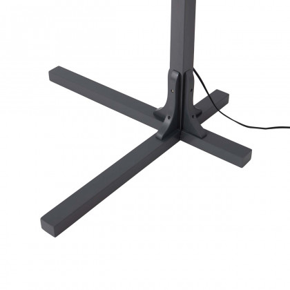 Nova Of CA - Natural Mica 3 Light Arc Floor Lamp