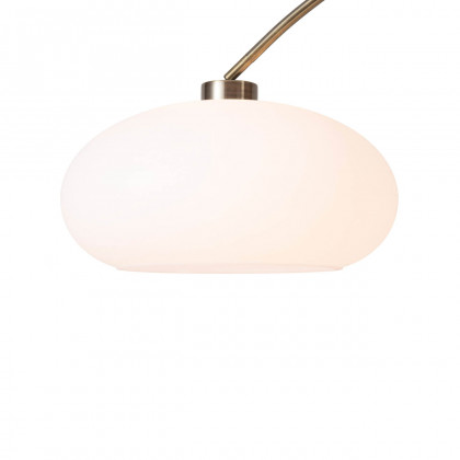 Nova Of CA - Natural Mica 3 Light Arc Floor Lamp