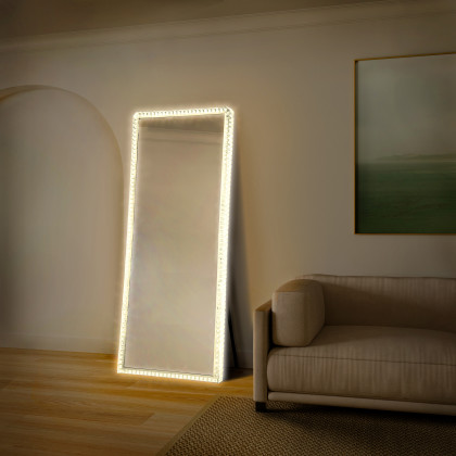 Nova Of CA - Marilyn Illuminated Leaner Floor Mirror