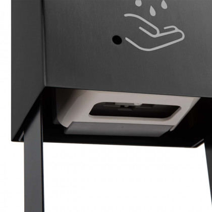 Nova Of CA Luxe Tabletop Touchless Hand Sanitizer Dispenser - Matte Black