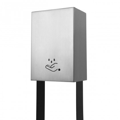 Nova Of CA Luxe Tabletop Touchless Hand Sanitizer Dispenser - Satin Nickel