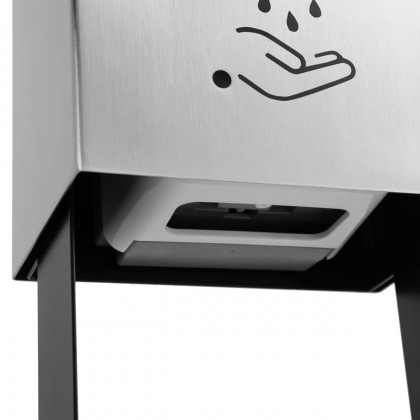 Nova Of CA Luxe Tabletop Touchless Hand Sanitizer Dispenser - Satin Nickel